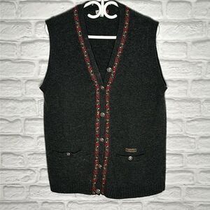 Norën wool sleeveless vest sz Large